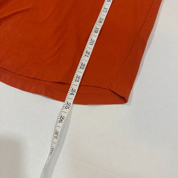 MADEWELL Vinatge Crewneck Cotton T-Shirt Womens Size Sm Burnt Orange Lightweight - Picture 8 of 12